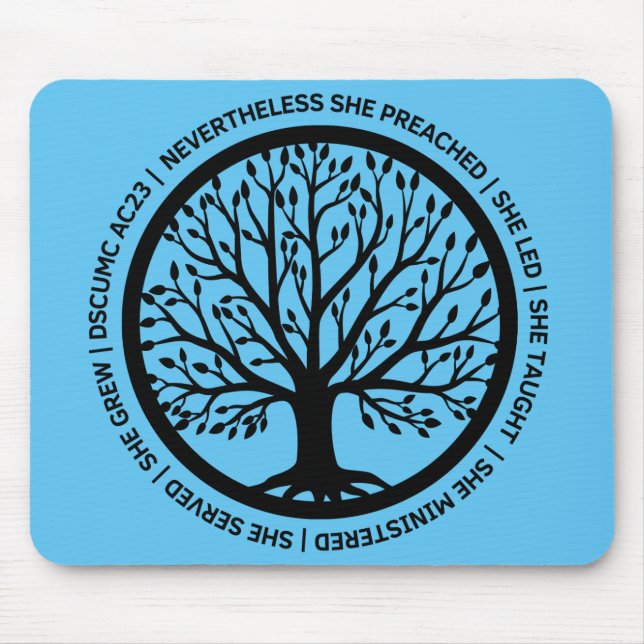 Tapis De Souris 23 DSC AC Mousepad - bleu (Devant)