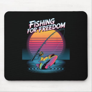 Tapis De Souris 250 Ans 1776-2026 250e Anniversaire Pêche _2 