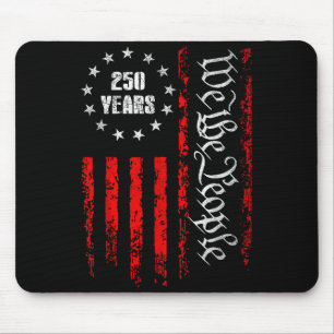 Tapis De Souris 250 Ans 1776-2026 250e Anniversaire Usa Patriotiqu