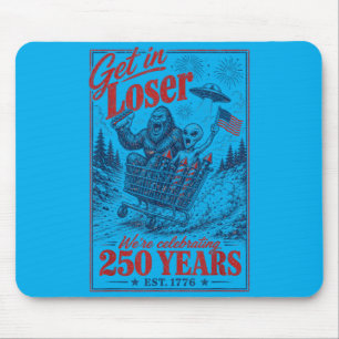 Tapis De Souris 250 Ans 250e Anniversaire États-Unis 4 Juillet Big