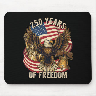 Tapis De Souris 250 Ans Américain 1776-2026 250e Anniversaire 250è