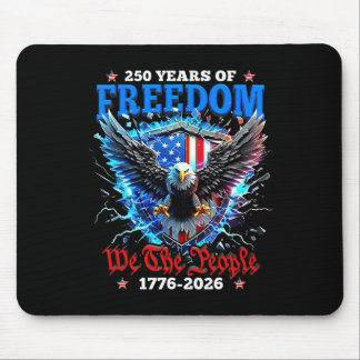 Tapis De Souris 250 Ans Américain 1776 2026 250e Usa Anniversaire