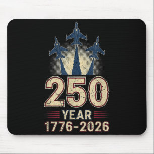 Tapis De Souris 250 Ans Américain 1776 2026 250e USA Patriotique