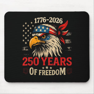 Tapis De Souris 250 Ans Anniversaire Drapeau Américain USA 250ème