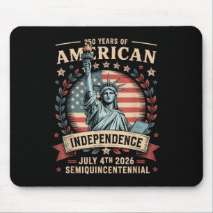 Tapis De Souris 250e anniversaire d'Amérique 250 ans d'Amérique