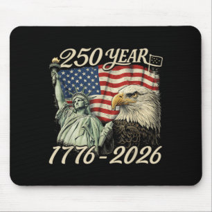 Tapis De Souris 250e anniversaire USA 250 ans américain 4 juillet