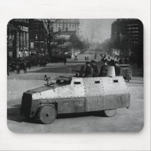 Tapis De Souris 27 mars 1917 : L'escadron de véhicule blindé