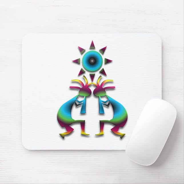 Tapis De Souris 2 Kokopelli #41 (Avec souris)