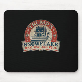 Tapis De Souris 2 Trump latéral Snowflake Service d'enlèvement Fun