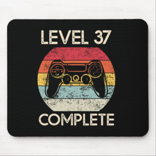 Tapis De Souris 37e anniversaire de Mariage Couples Husbynd Gamer