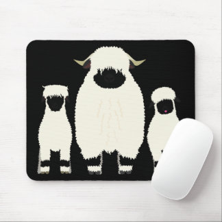 Tapis De Souris 3 Valais Noir Mouton noir à droite