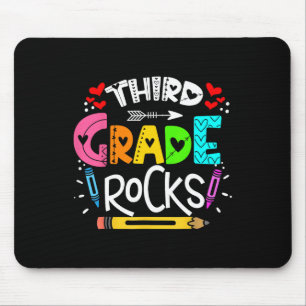 Tapis De Souris 3e année Rocks troisième année Rock Ck à l'école