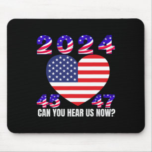 Tapis De Souris 45 Et 47 Président Donald Trump Drapeau Américain 