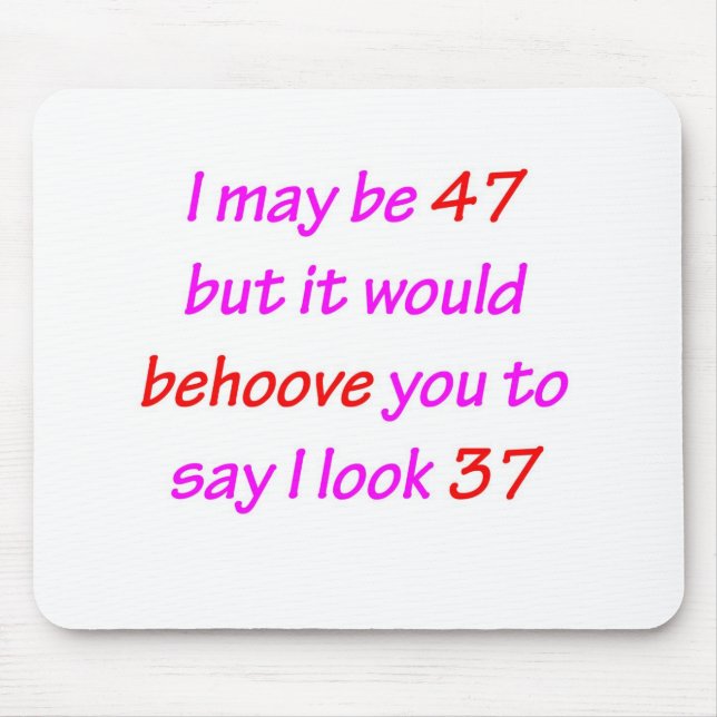 Tapis De Souris 47 incombez-vous (Devant)