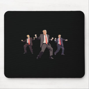 Tapis De Souris 47e président Donald Trump Danse Gagné Passer outr