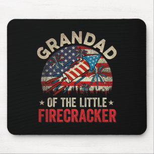 Tapis De Souris 4 juillet Anniversaire Grand De La Petite Firecra
