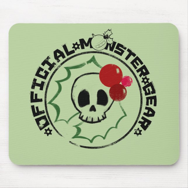 Tapis De Souris 4 petits monstres - logo 2 de vacances de Nessa (Devant)