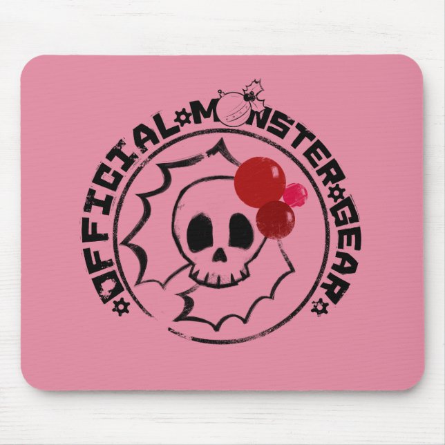 Tapis De Souris 4 petits monstres - logo de vacances de Nessa (Devant)