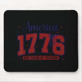 Tapis De Souris 4th of July American Flag Vintage 250 Years 1776 2