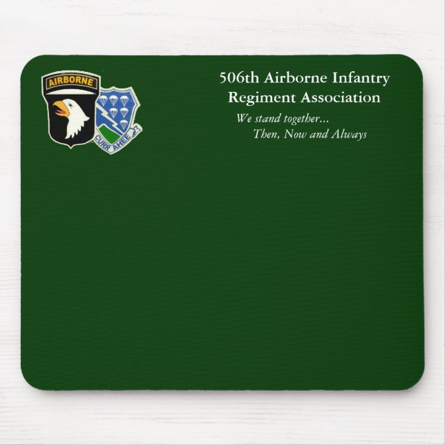 Tapis De Souris 506th Infanterie aéroportée Regim… (Devant)