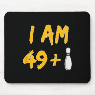 Tapis De Souris 50e anniversaire Bowling Shirt Funny Bowler Party 