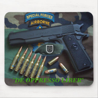 Tapis De Souris 5e vétéran des forces spéciales du fort campbell M