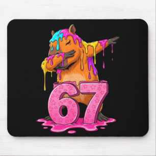 Tapis De Souris 67 Animaux Drôle 67 Brainrot Jeunesse Enfants Capy