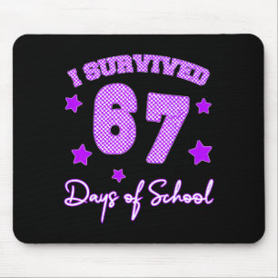 Tapis De Souris 67 Chemises Pour Enseignants J'ai Survivécu 67 Jou