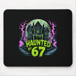 Tapis De Souris 67 Costume de Halloween Mème Hanté _4 