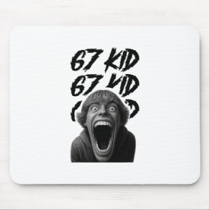 Tapis De Souris 67 Enfant 67 Mème Six Sept 6-7 Blague drôle d'Inte