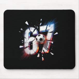 Tapis De Souris 67 Football Six Seven 6 7 Mème 67
