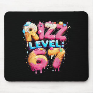 Tapis De Souris 67 Glace Dégoulinante Mème Cool Six Sept Génératio