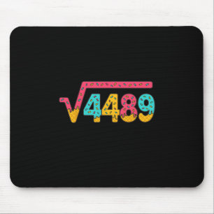 Tapis De Souris 67 Glace Dégoulinante Mème Racine Carrée 4489 Argo