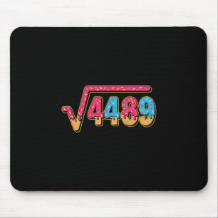 Tapis De Souris 67 Glace Goutte Meme Prof de Maths École Carré