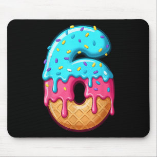 Tapis De Souris 67 Ice Cream Drip Memes Drôle 6 7 Costume d'Hallow