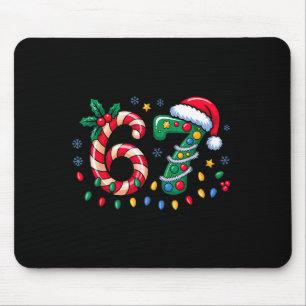 Tapis De Souris 67 Meme de Noël Six Sept Xmas Drôle Garçons Filles