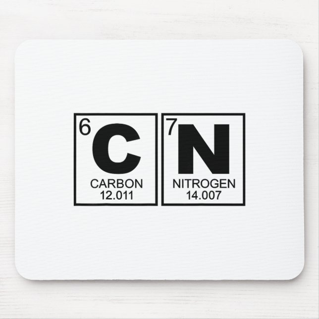 Tapis De Souris 67 Meme Funny Science Teacher Periodic Table Retro (Devant)
