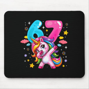 Tapis De Souris 67 Meme Licorne Pour Filles Six Sept Meme Brainrot