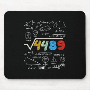 Tapis De Souris 67 Mème Racine Carrée 4489 Faites Le Calcul Drôle 