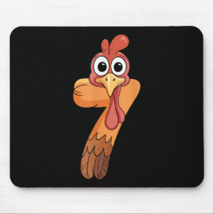 Tapis De Souris 67 Meme Thanksgiving Turkey Day Drôle de Duo Corre