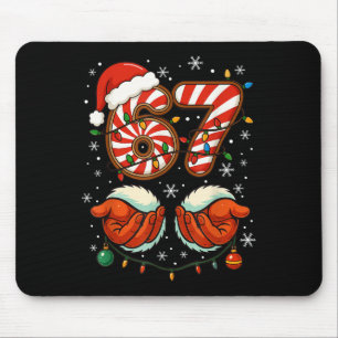 Tapis De Souris 67 Noël Drôle 6 7 Mème Pyjama Fête Génération Al