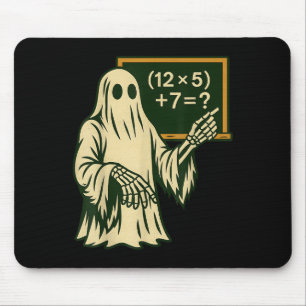 Tapis De Souris 67 Professeur Halloween Fantôme Six Sept Mème Brai