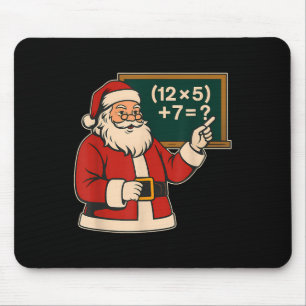 Tapis De Souris 67 Professeur Noël Santa Six Sept Mème Brainrot