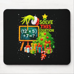 Tapis De Souris 67 Professeur Vert Noël Six Sept Mème Brainrot