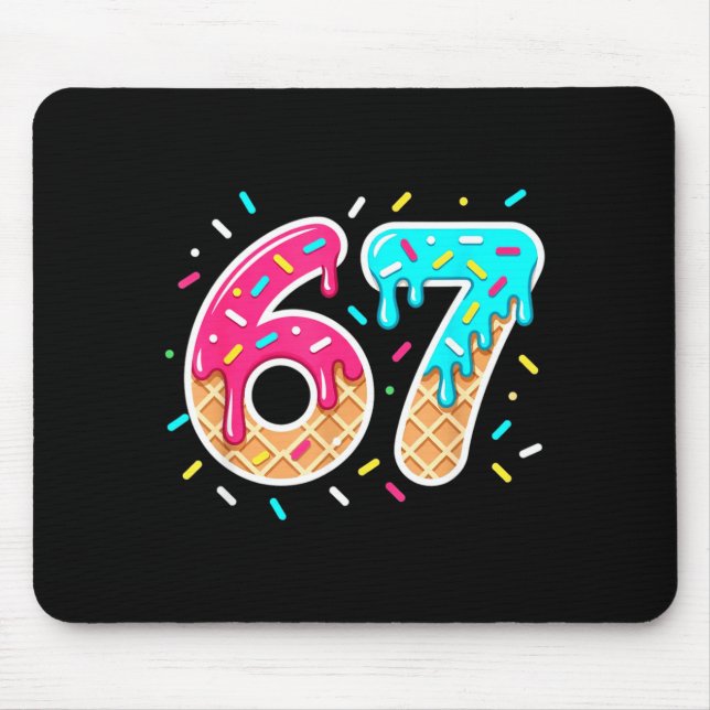 Tapis De Souris 67 Shirt Baseball Lifestyle 101 Apparel Youth Drip (Devant)