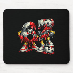 Tapis De Souris 67 Soccer Six Seven Mème Alpha Garçons Et Filles C