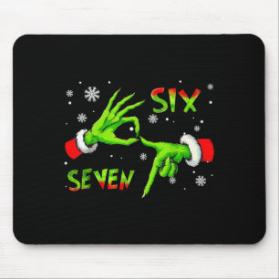 Tapis De Souris 6 7 Six Seven Main Génération Z Alpha Meme Argot N