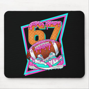 Tapis De Souris 6 7 Six Seven Mème Football Américain Drip Numéro