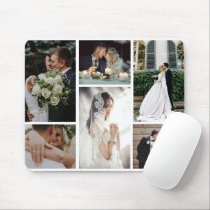 Tapis De Souris 6 Collage photo personnalisé Moments favoris