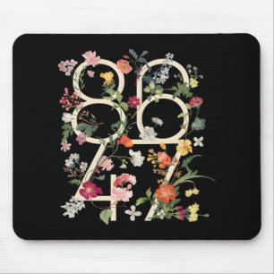 Tapis De Souris 8647 Résiste à la subtile florale Foxtrot Delta Ta